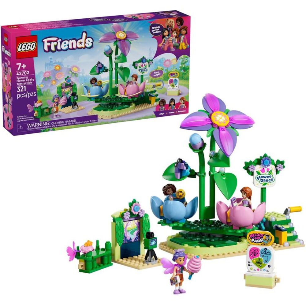 LEGO® Friends Spinning Flower & Fairy Teacup Ride 42702  COLLECTIBLES